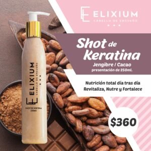 Shot de Keratina Jengibre / Cacao
