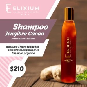Shampoo Jengibre Cacao