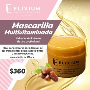Mascarilla Multivitaminada De Uso Profesional